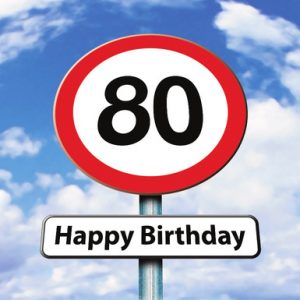 Verjaardagswensen 80 jaar